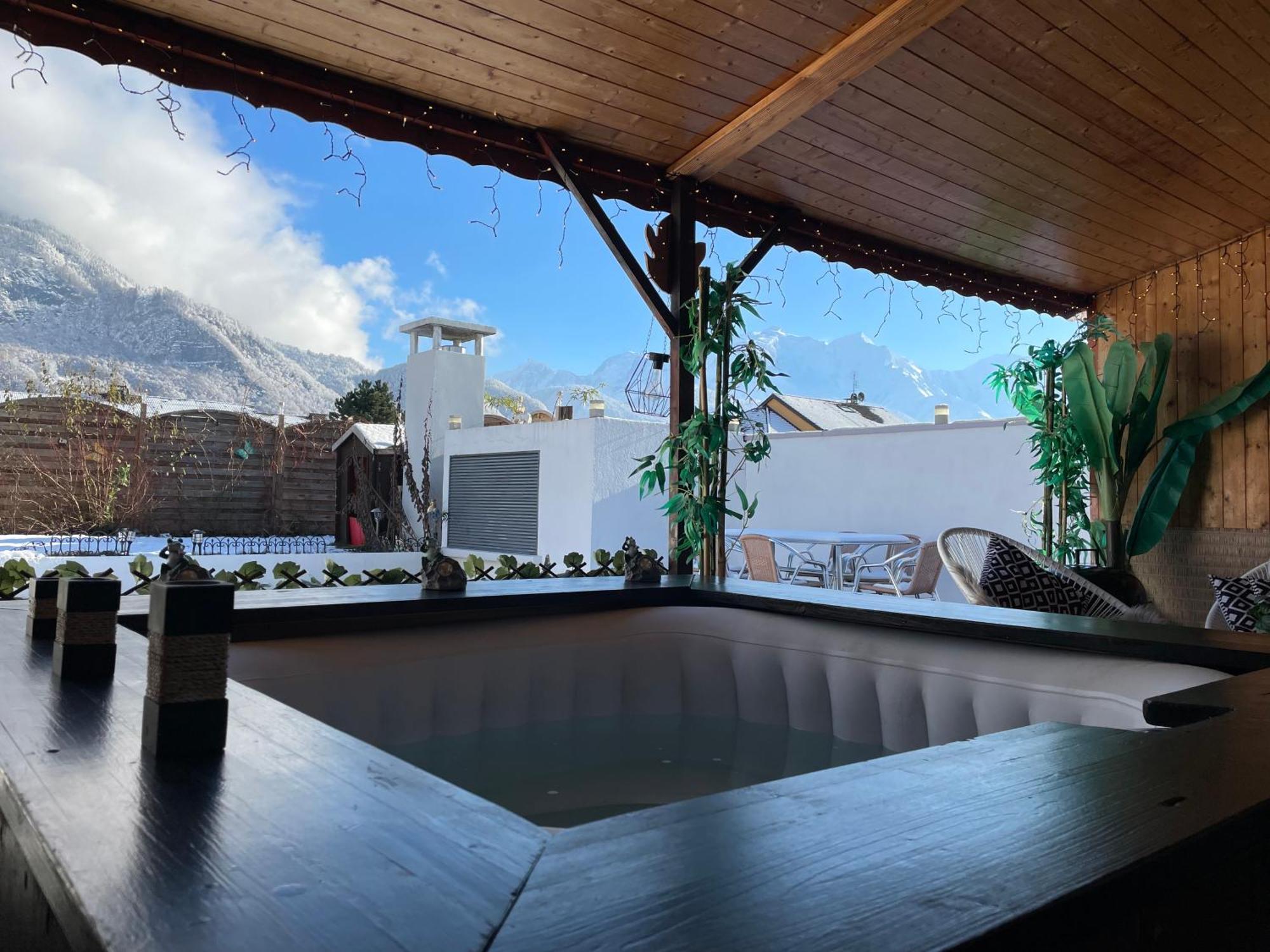 Rooftop 1 - Jacuzzi Prive Au Pied Du Monte-blanco * Sallanches